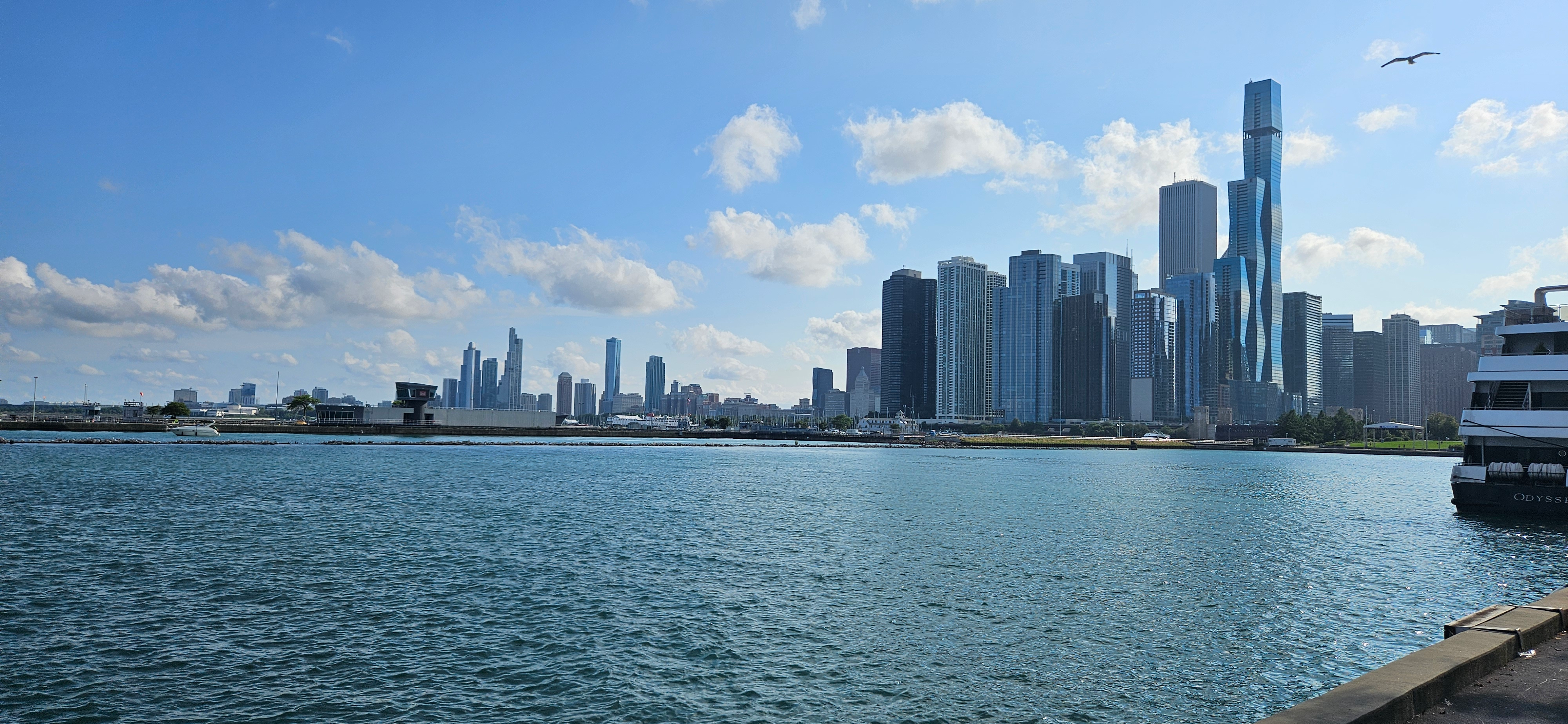 View of Chicago from Navy Pier