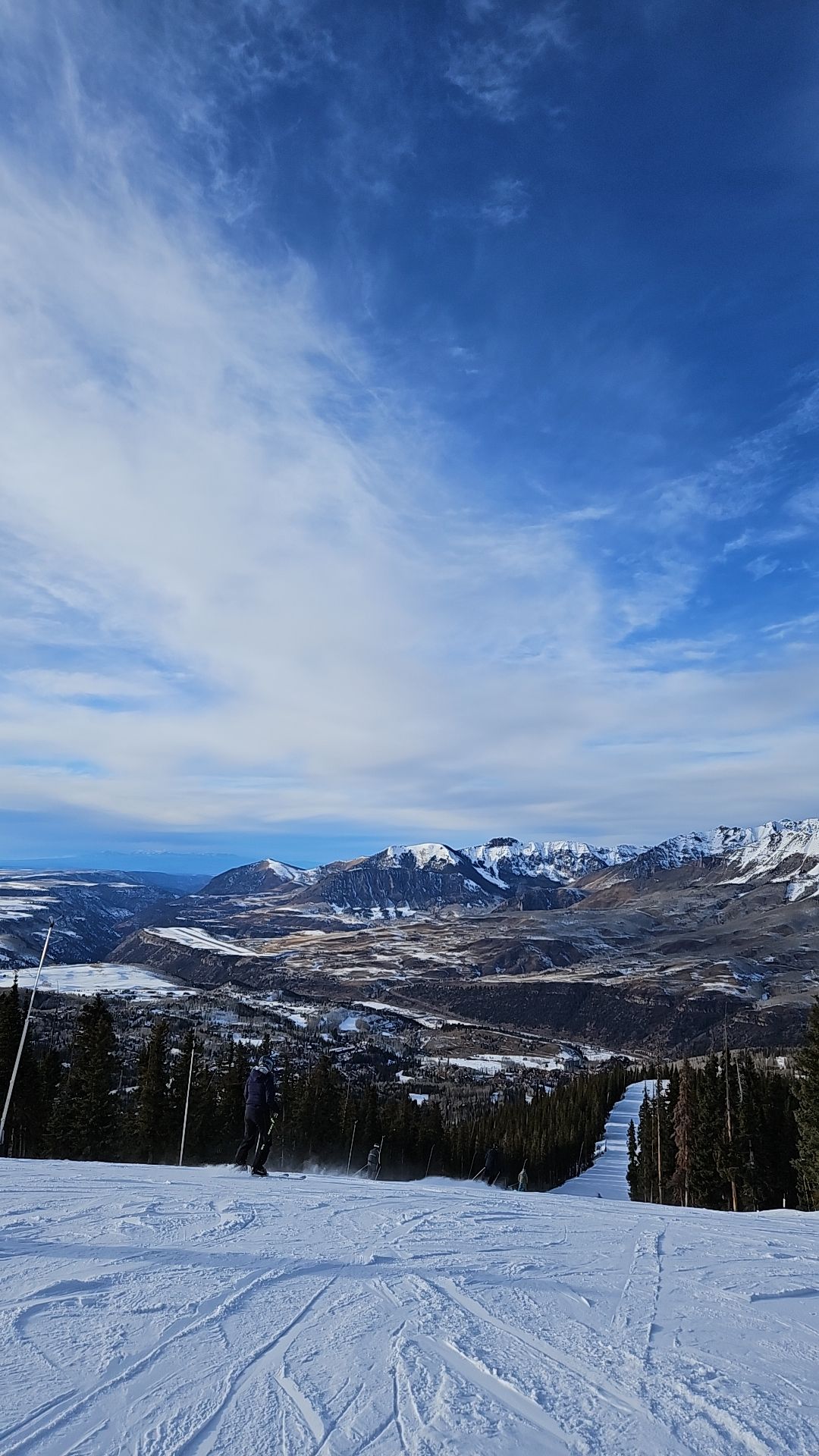 View from the See Forever trail at Telluride Ski Resort